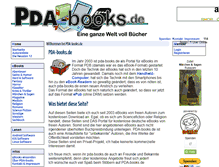 Tablet Screenshot of pda-books.de